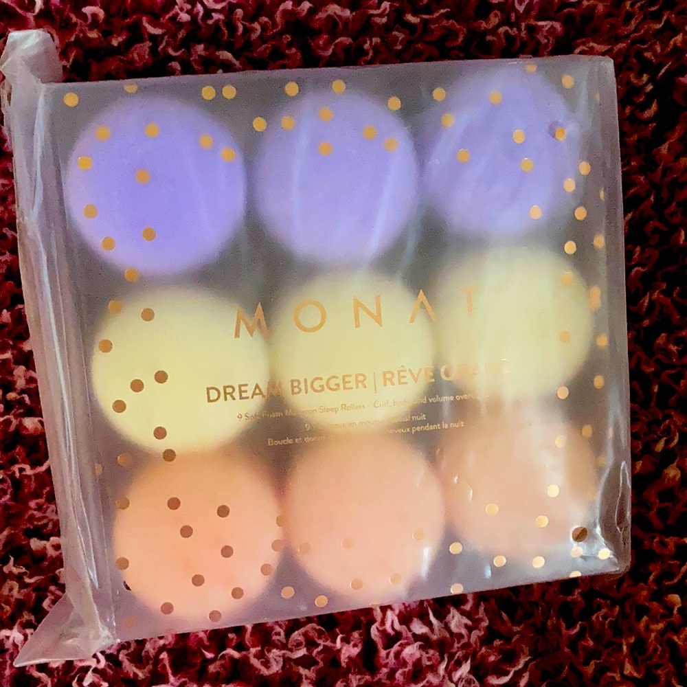 Monat soft foam macaron sleep rollers